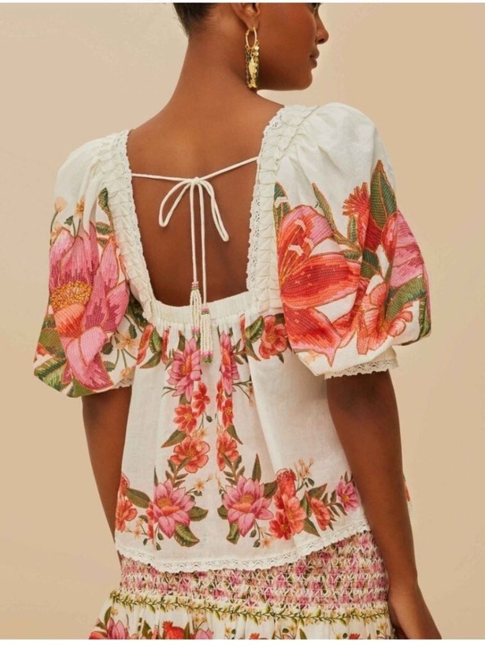 FARM Rio Summer Fruit Blouse NWT - Picture 7 of 12